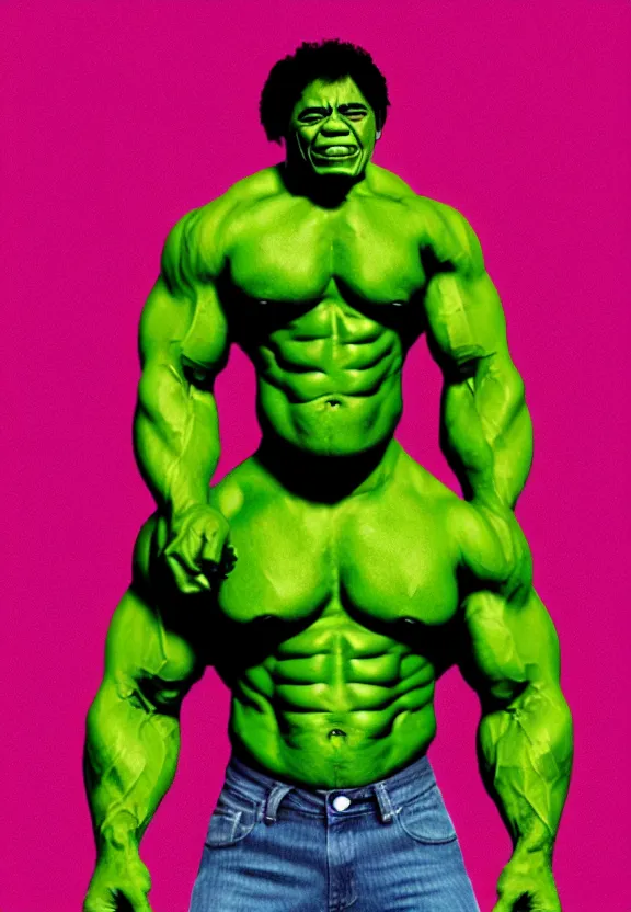 AIGC - Manly young Hulk gigachad, A Hulked big human guy, - Hayo AI tools