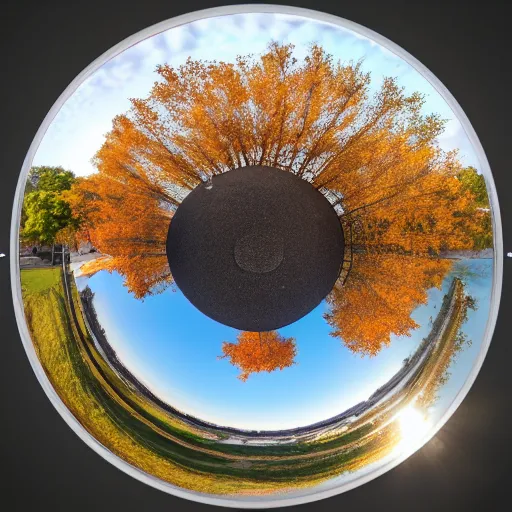 Image similar to 3 6 0 degrees panorama, award - winning photograph