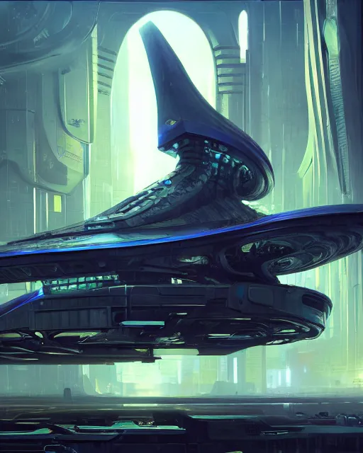 Image similar to Full shot of a spaceship squid defined factory features, intricate abstract. cyberpunk, symmetrical design features. By Richard Corben By Ruan Jia and Artgerm and Range Murata and WLOP and Ross Tran and William-Adolphe Bouguereau and Beeple. Key Art. Fantasy Illustration. award winning, Artstation, intricate details, realistic, Hyperdetailed, clean ink detailed line drawing, 8k resolution.