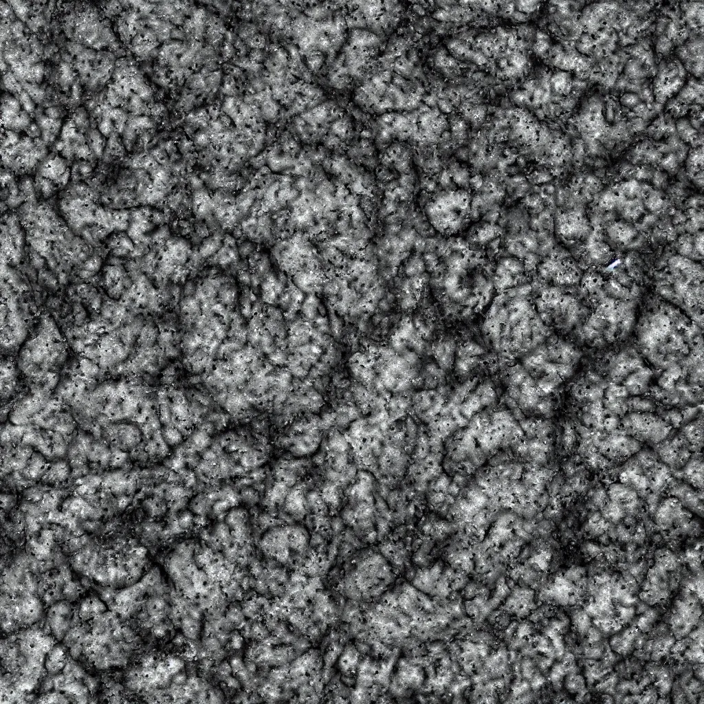 Image similar to a close up view of a granite surface, a computer rendering by jasper johns, polycount, postminimalism, polycount, vray, physically based rendering