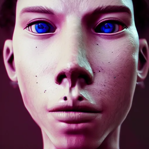 Prompt: Fractal face, cinematic lighting, perfect composition, ultra-detailed , artstation, Octane render, Unreal Engine, highly detailed, 8K