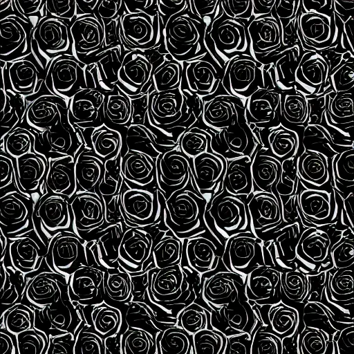 Image similar to black roses black background