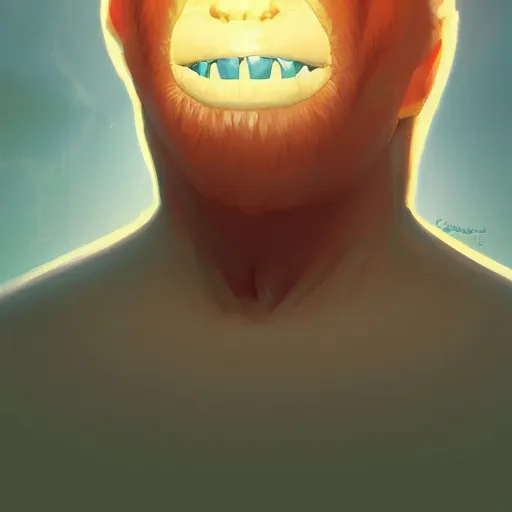 Image similar to face icon minimalist the thing from another world 1 9 5 1, loftis, cory behance hd by jesper ejsing, by rhads, makoto shinkai and lois van baarle, ilya kuvshinov, rossdraws global illumination