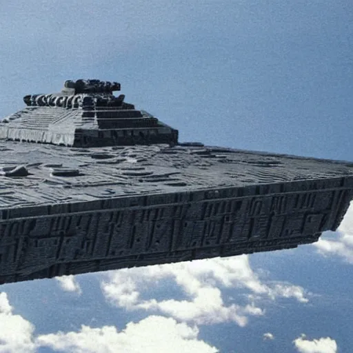 Image similar to star destroyer vs uss enterprise