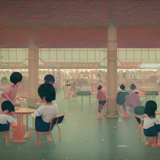 Image similar to a hawker centre by hsiao ron cheng