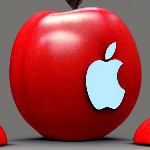 Prompt: if apple the corporation designed apple the fruit