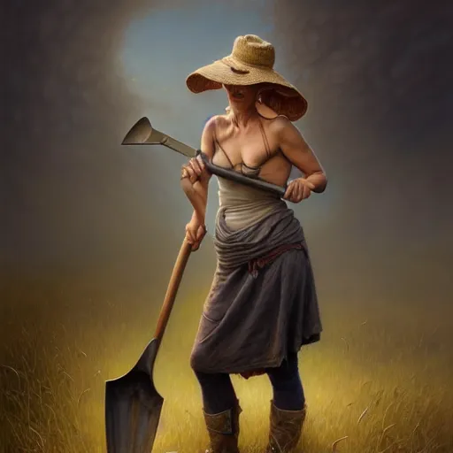 ArtStation - Woman Farmer