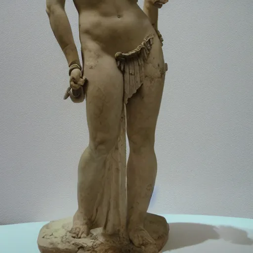 Image similar to roman sculpture of cleopatra