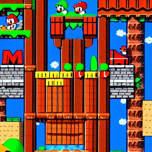 Image similar to screenshot of sml super mario logan video