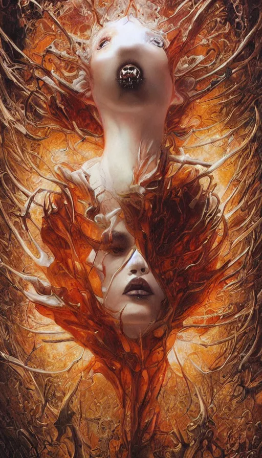 Image similar to The end of an organism, by Karol Bak