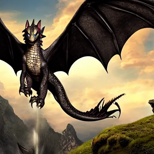 Prompt: how to train your. dragon