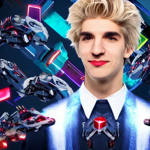 Image similar to xqc in multiverses, 4k, high detail, high-resolution photograph, professional photography, ultra-detail
