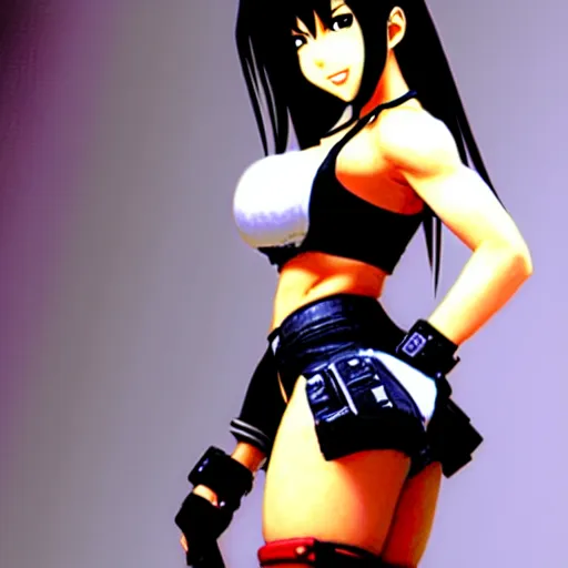 Image similar to tifa lockheart by masamune shirow