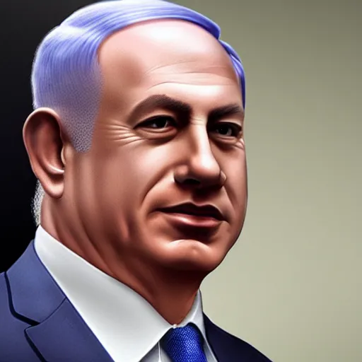 Image similar to benjamin netanyahu picture, photorealistic, detailed, photograph