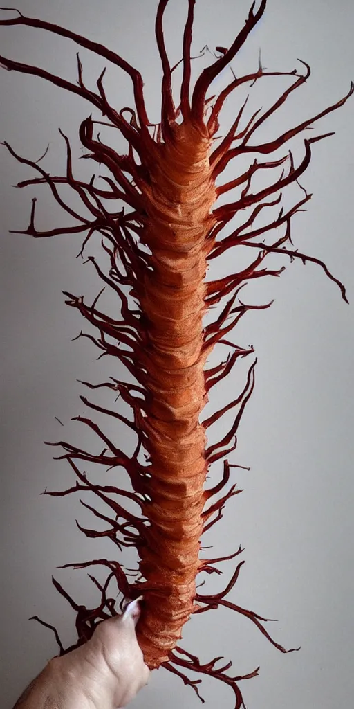 Image similar to hallucigenia made of ceramic from talaveradelareina photography