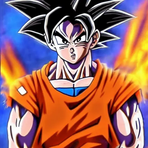 Prompt: ultra realistic goku, high detail