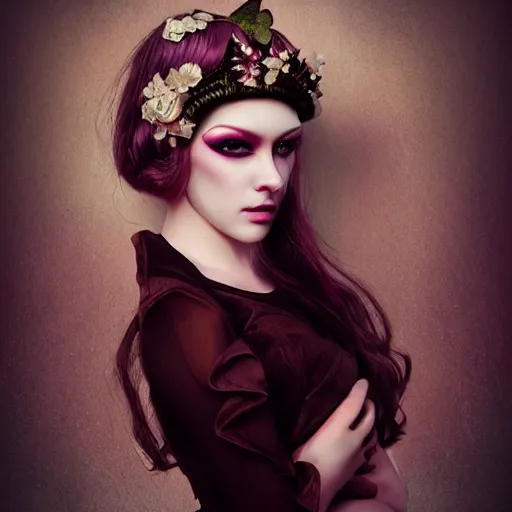 Image similar to photo of young woman by natalie shau