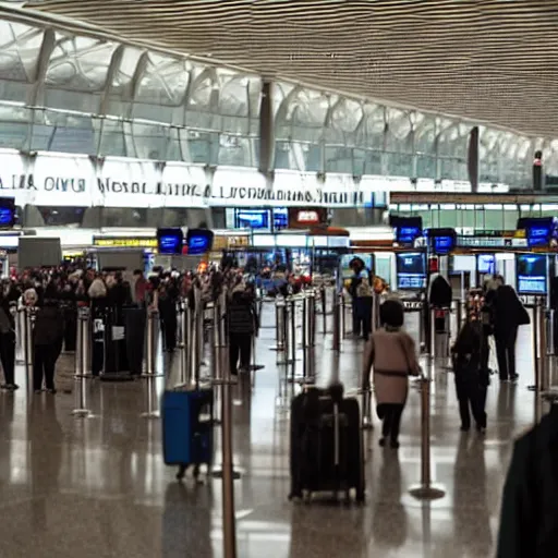 Image similar to airport authorities pointing weapon at spices, satire, dramatic, hyperdetailed, cinematic lighting