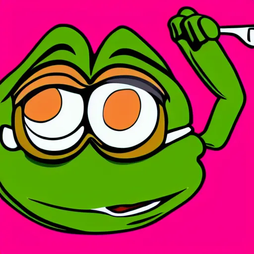 pepe the frog eating deodorant, 4 k | Stable Diffusion | OpenArt