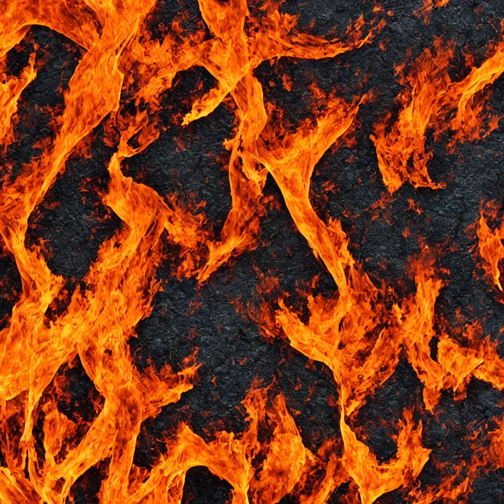 Prompt: texture of fire