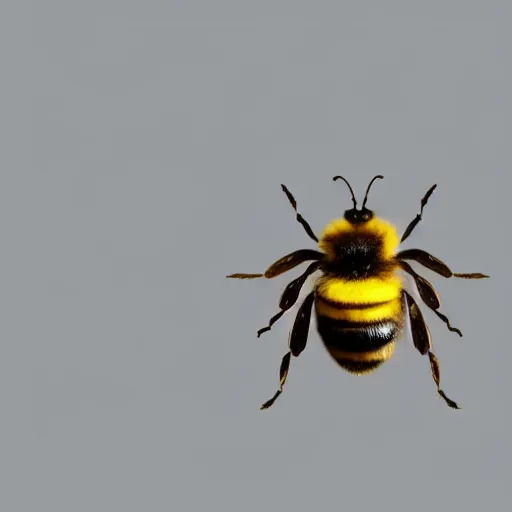 Image similar to minimal album cover of a bee