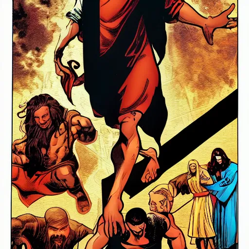 Image similar to Jesus Christ by Marvel Comics