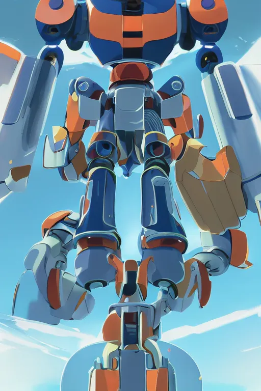 Image similar to metabots medabots medarotto medarot robot minimalist comics, behance hd by jesper ejsing, by rhads, makoto shinkai and lois van baarle, ilya kuvshinov, rossdraws global illumination ray tracing hdr radiating a glowing aura