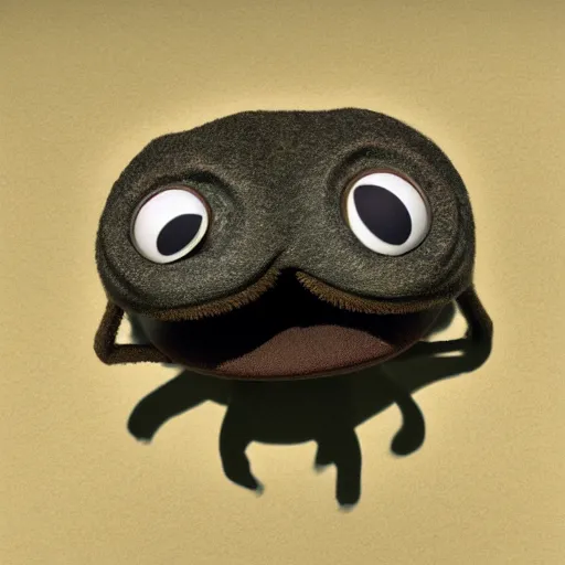 Image similar to oktorok with two eyes and snout,