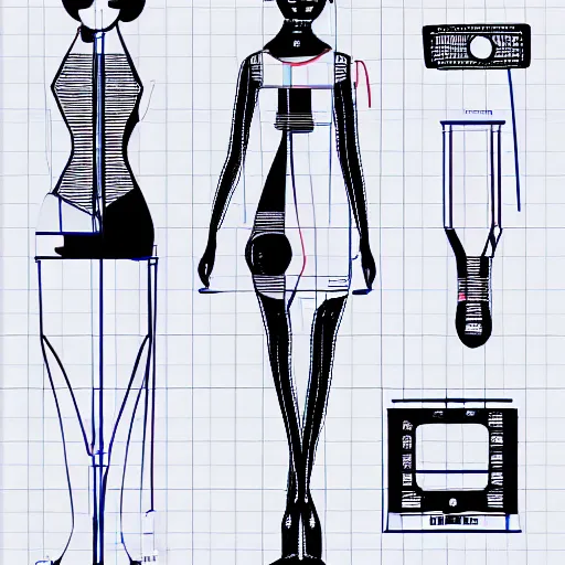 Image similar to blueprint of womanizer, technical drawing, fun factory, adult toys, industrial design, consumer electronics