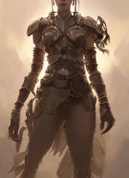 Image similar to a professional portrait of a beautiful young female, clothed in ethereal battle armor, olive skin, long dark hair, beautiful bone structure, symmetrical facial features, intricate, elegant, digital painting, concept art, smooth, sharp focus, finely detailed, illustration, from Valerian and the City of a Thousand Planets, in the style of Ruan Jia and Mandy Jurgens and Artgerm and Greg Rutkowski and William-Adolphe Bouguerea