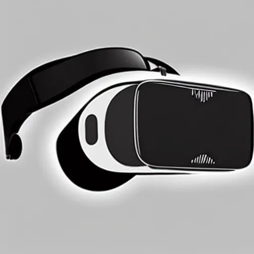 Image similar to new and futuristic vr headset