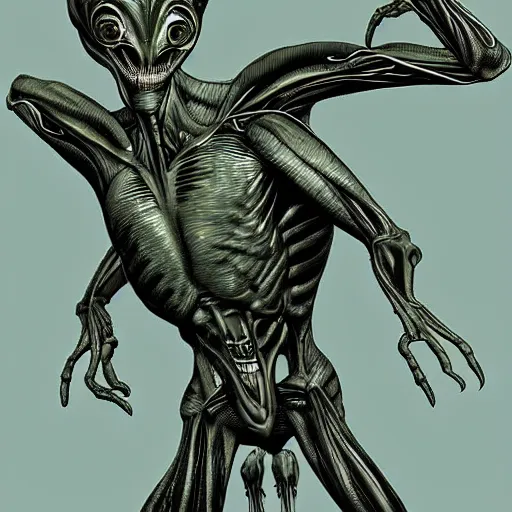 Image similar to alien anatomy by frank netter