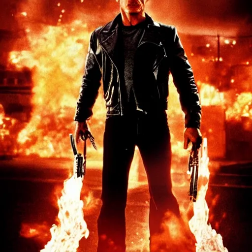 Image similar to terminator movie poster