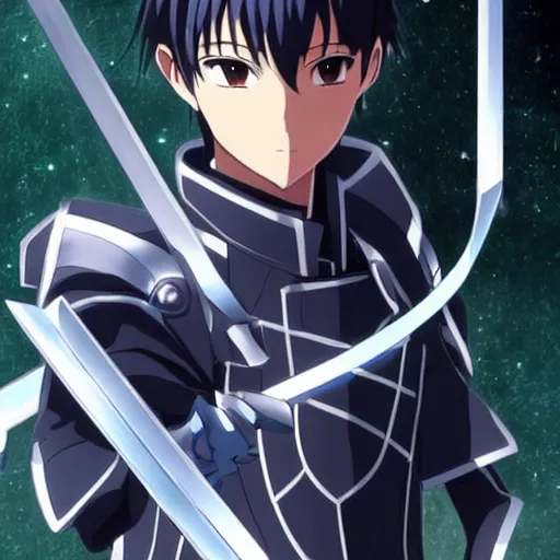 Prompt: Remi Malek as Kirito in Sword Art Online Movie Adaptation