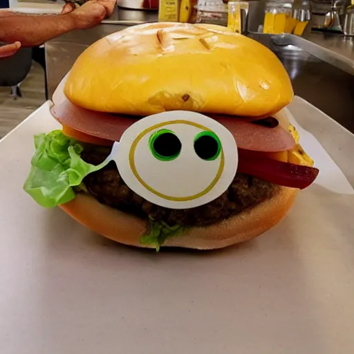 Image similar to cheeseburger turtle