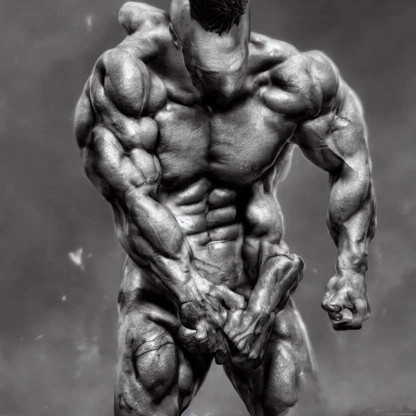 Image similar to a single muscular man wearing torn clothes, looking to the right, profile picture, hyperrealistic, concept art, octane render, unreal engine 5, trending on artstation, high quality, highly detailed, 8 k, dramatic lighting, cinematic, high coherence, anatomically correct, five fingers, digital art, seductive, black and white