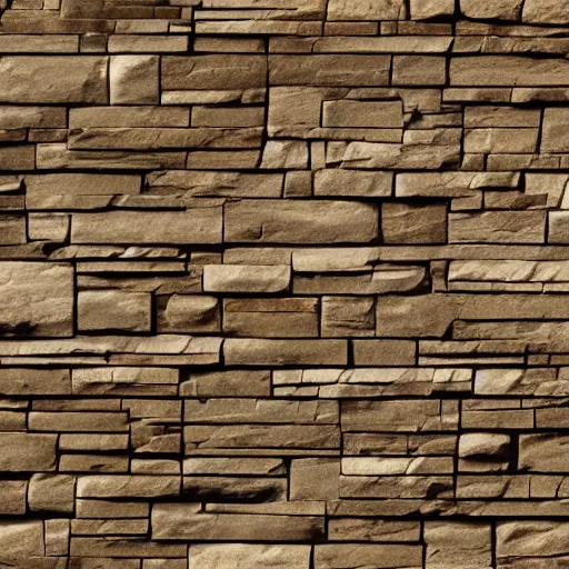 Image similar to a painterly stylized stone cladding texture