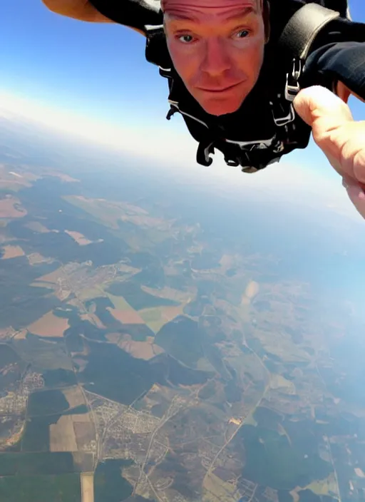 Image similar to ewan mcgregor skydiving