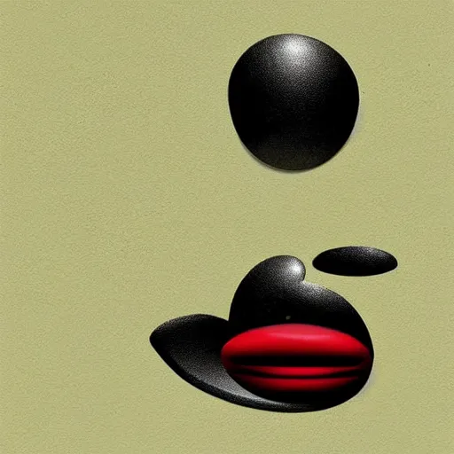 Prompt: An emoji by Salvador Dali, beautiful aesthetic, trending on behance, digital illustration, custom brush, good art, perception of value, high detail