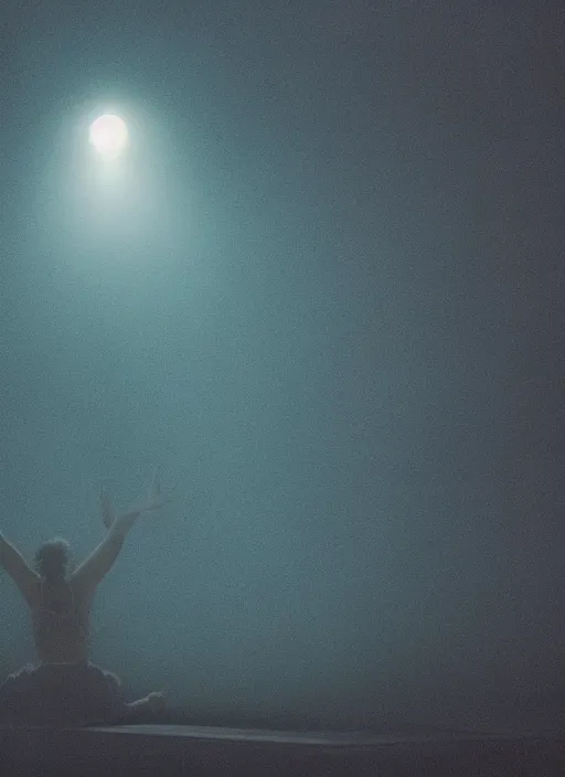 Image similar to the girl stretches out her hand to the glowing sphere, fog, rain, volumetric lighting, beautiful, mystique, golden hour, sharp focus, ultra detailed, jan urschel, dylan cole, marthe jonkers, james paick, thierry doizon, kai carpenter, ignacio fernandez rios, noir art house, 4 k, 3 5 mm, fujifilm