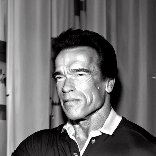 Prompt: arnold schwarzenegger like a drag queen