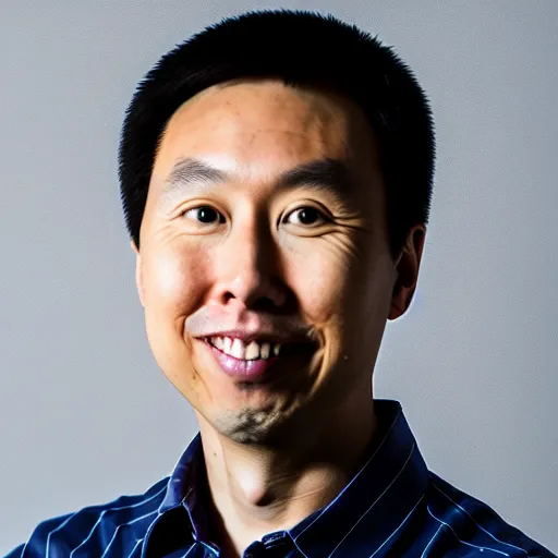 Image similar to portrait photo still of andrew ng, 8 k, 8 5 mm f 1. 8