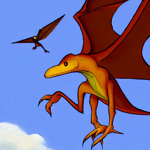 Image similar to pascal the pterodactyl