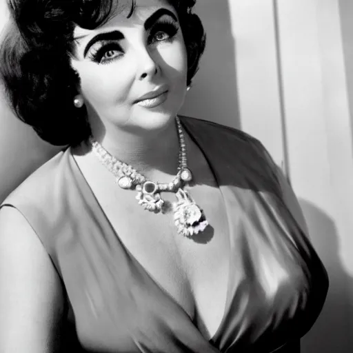 Prompt: face of 2020 Elizabeth Taylor