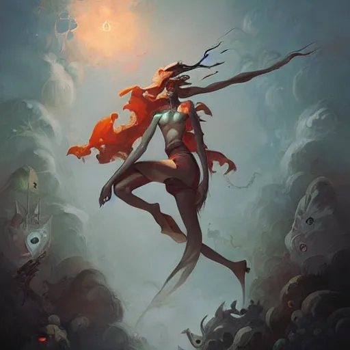 Image similar to An artwork by Peter Mohrbacher