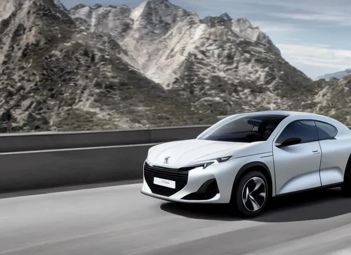 Prompt: peugeot coupe from 2 0 2 2