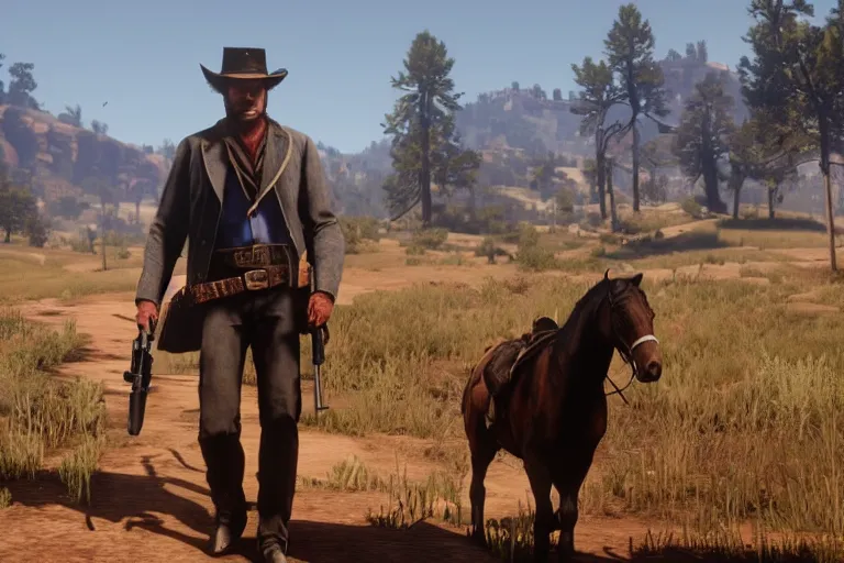 Image similar to clint eastwood in red dead redemption 2