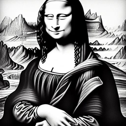 Image similar to mona lisa by ed fairburn, joseph clement coll, franklin booth