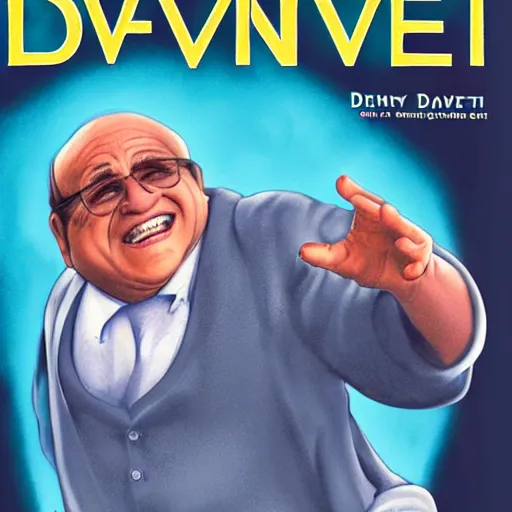 Image similar to Danny Devito Sci Fi Book Covers