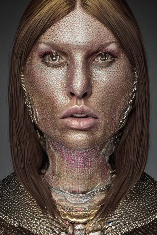 Image similar to hyper-realistic ultra-detailed maximalist and dramatic fullbody female portrait by igor goryunov and patricio clarey inspired by andrei riabovitchev and heidi taillefer Rendered by binx.ly 8k. Generative art. Tools used: Blender Cinema4d Houdini3d zbrush. Unreal engine 5 Cinematic. Beautifully lit. No background. artstation. Deviantart. CGsociety.